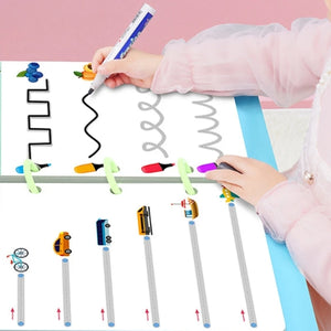 Libro de Trazos Mágicos Montessori