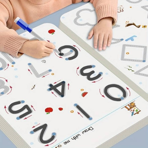 Libro de Trazos Mágicos Montessori